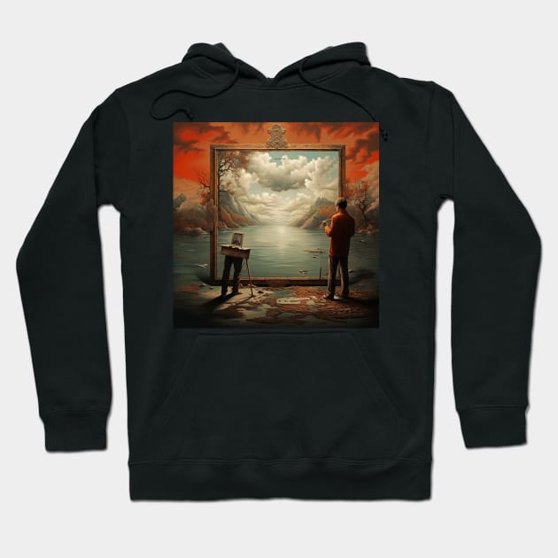 creation of reality Hoodie by FehuMarcinArt